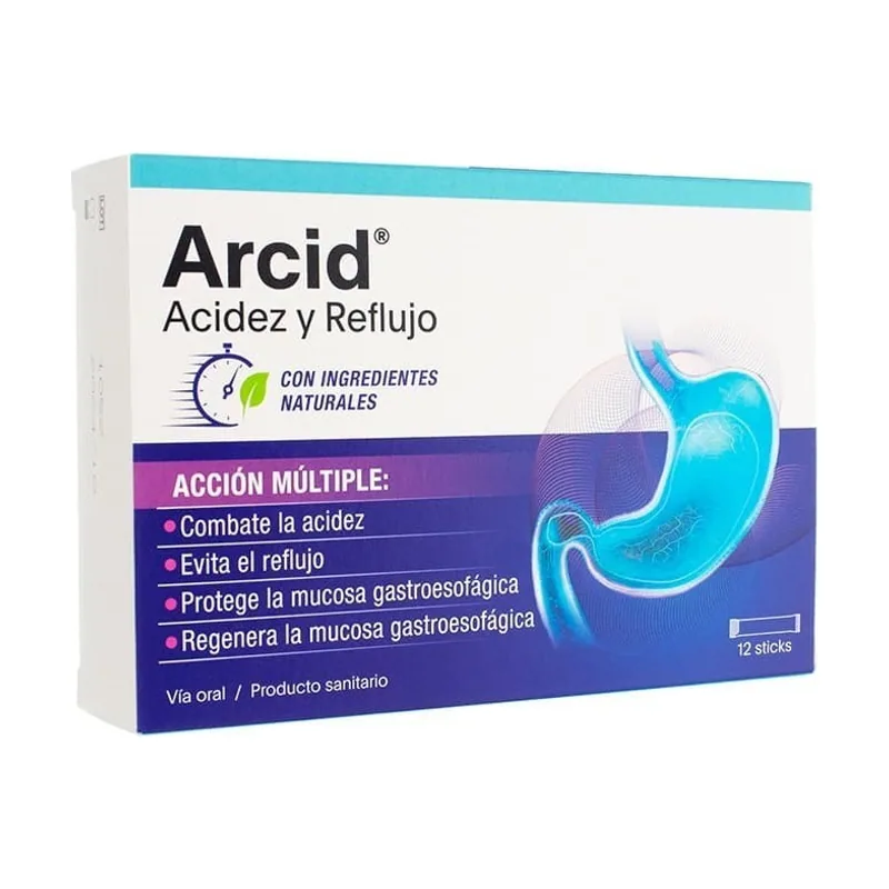 Arcid 24 Comprimidos Masticables Sabor