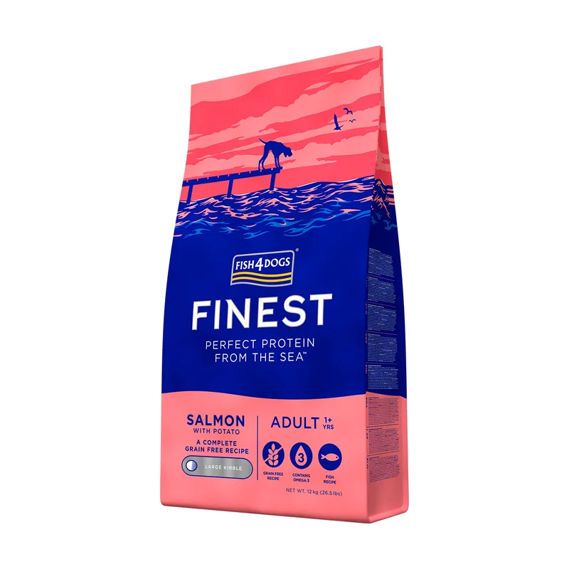 Finest Adult Salmon & Potato Large Bites 1,5 kg