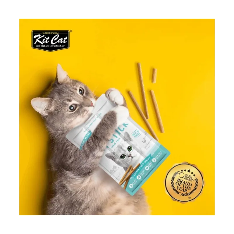 Stick de Pollo y Bayas Silvestres para Gatos 15 GR