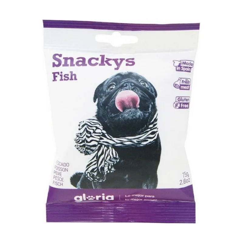 Snacky Corazones De Pescado 75 GR