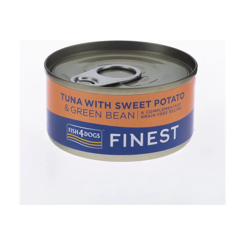Comida Húmeda de Pescado Con Judías y Boniato para Perros 85 gr