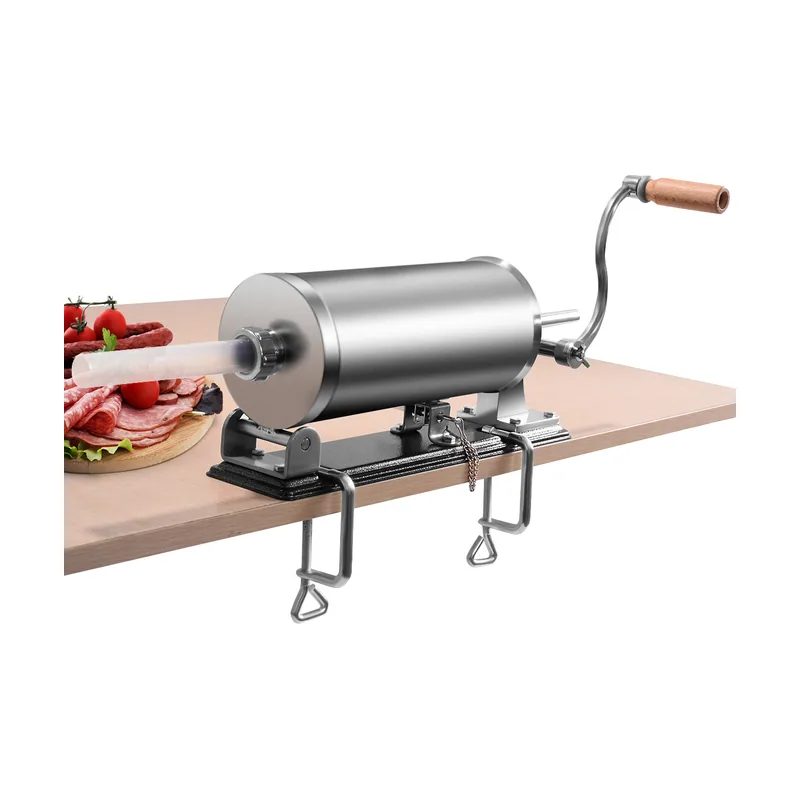 3kg Embutidora de Salchichas de Acero Inoxidable Máquina Picadora Relleno
