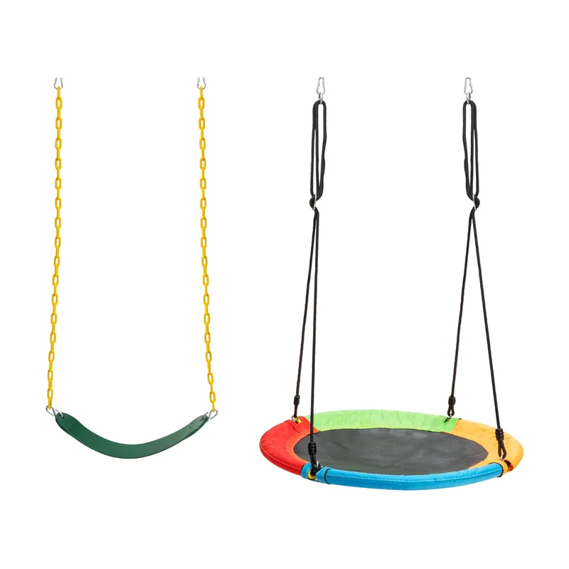 Set de 2 Columpios para Niños Columpio Elástico