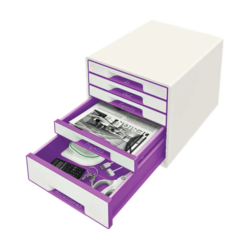 Wow Cube organizador para cajón de escritorio Plástico