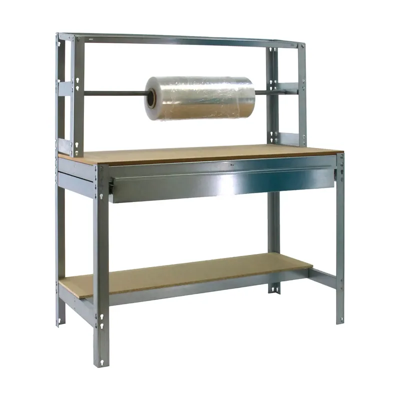 Banco De Trabajo Bt4 Box 1445x1210x760 Mm Galvanizado y madera