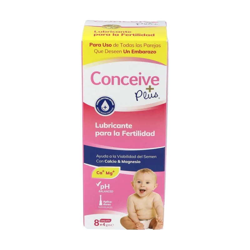 Lubricante Conceive Plus 8 Aplicadores Unidosi