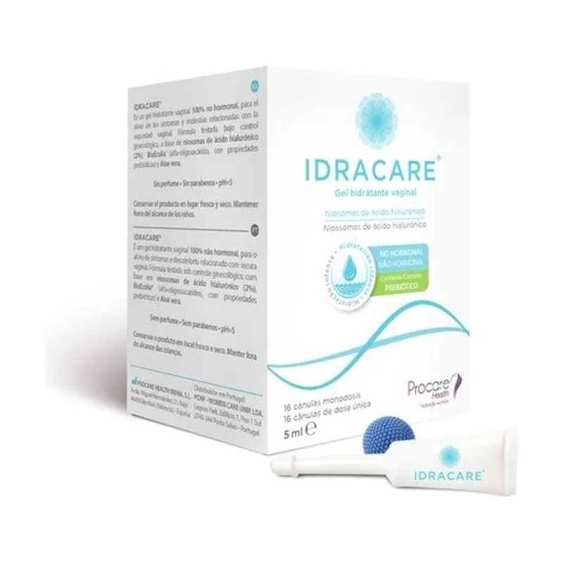 Idracare Gel Hidratante Vaginal 8x5 Ml
