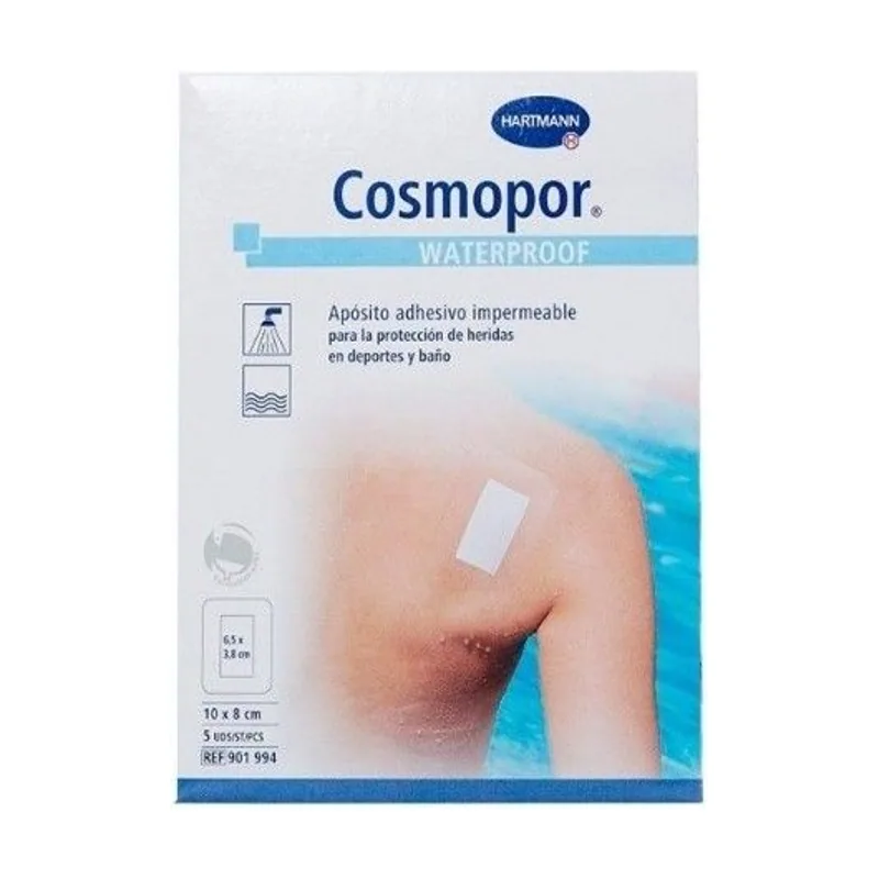 Cosmopor Waterproof Apósito 10 X 8 cm. 5 uds