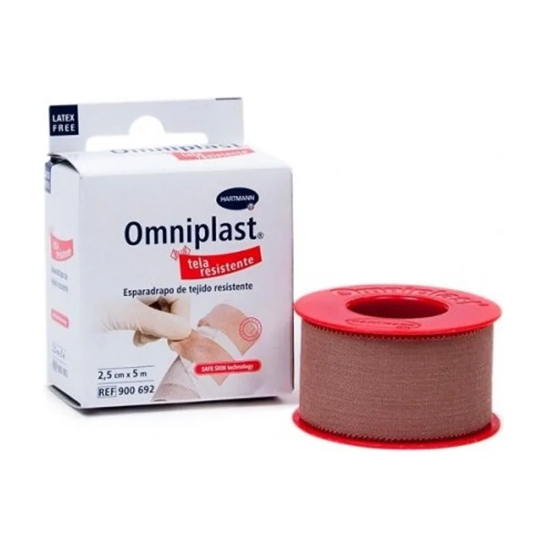 Omniplast Esparadrapo 5 M X 2,5 cm Rosa. 1 Estuche