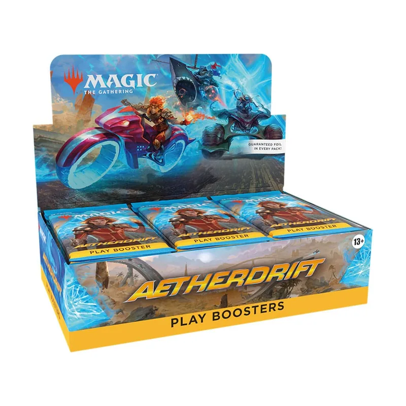 Aetherdrift Play Booster Box 30 Packs 420 Magic Cards