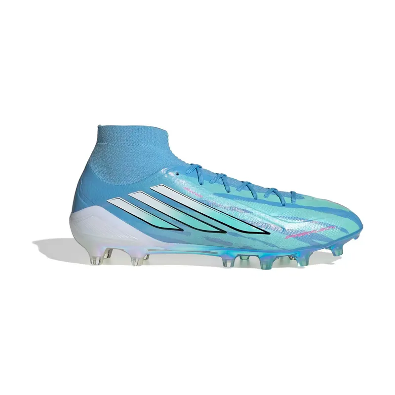 Bota de fútbol F50 Sparkfusion Elite Mid Cut Trinity Rodman para césped natural seco y artificial