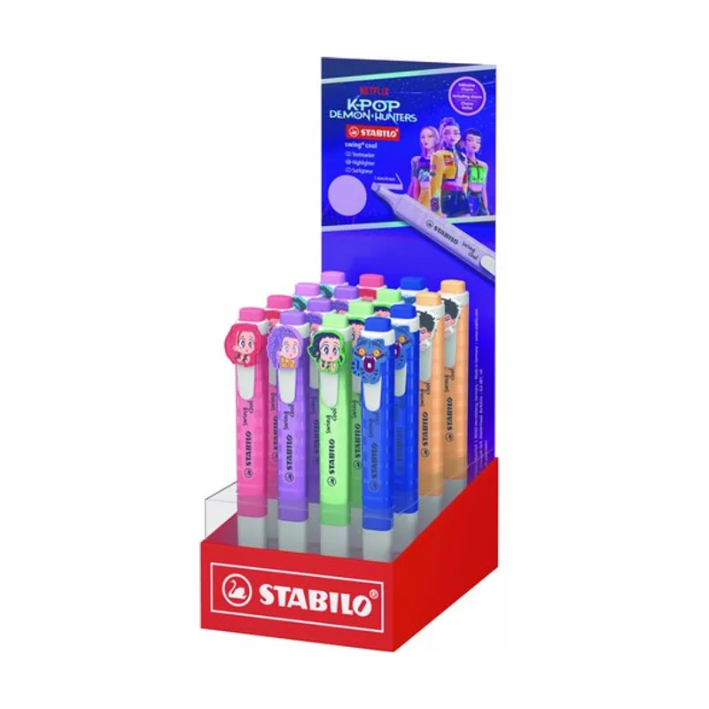 Marcador fluor swing cool 275 k-pop expositor de 16 6 mod.