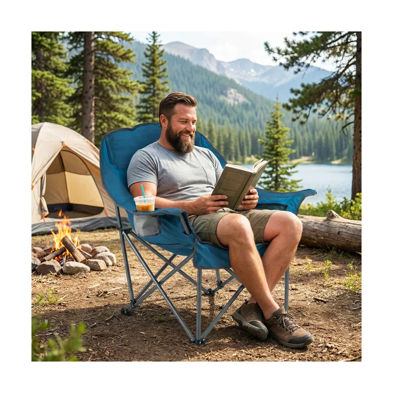 Silla Camping Plegable Extragrande