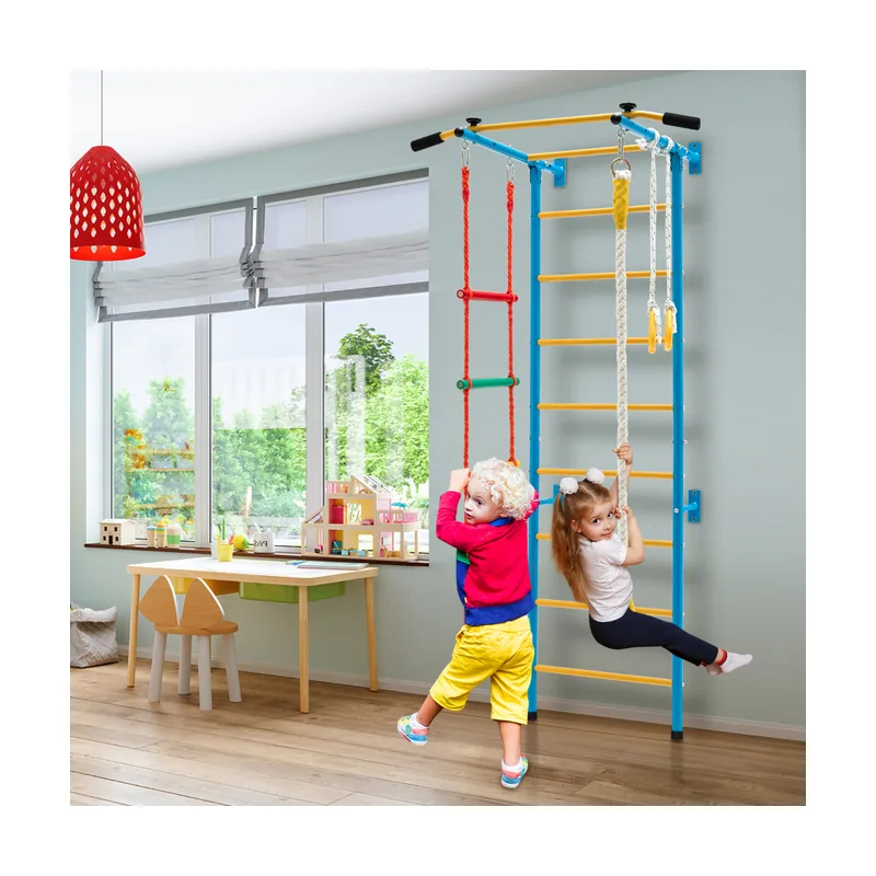 Juego de Barra de Pared para Niños Acero