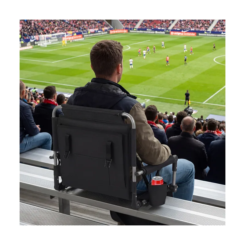 Asiento de Estadio Plegable con Respaldo