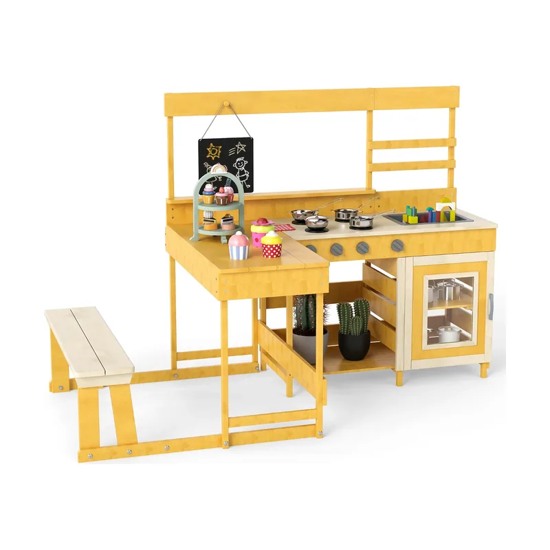 Juguete de Cocina de Juego de Barro con Mesa de Picnic