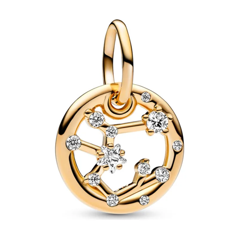 Charm Colgante con un recubrimiento en oro de Zodiaco Sagitario 762723C01