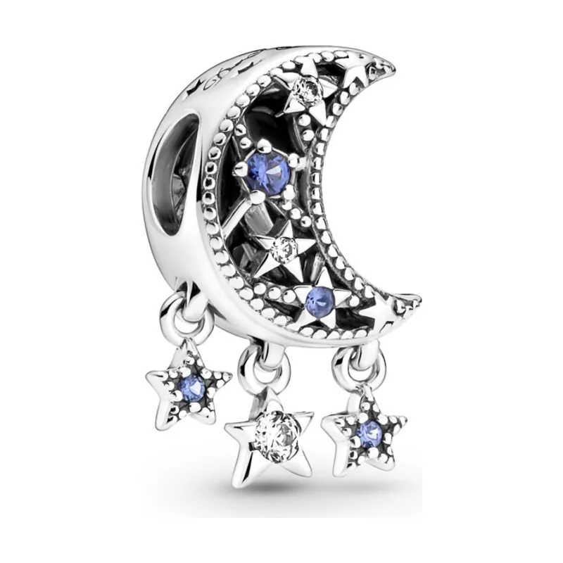 Moments Charm en plata de ley Estrella & Luna Creciente 799643C01