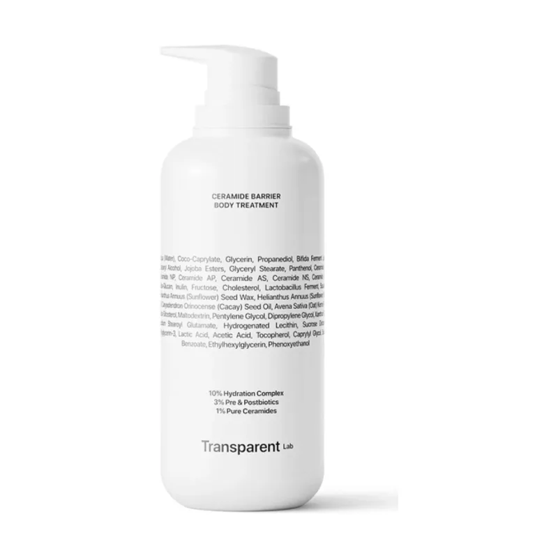 Transparent Lab Ceramide Barrier Body Treatment 400ml