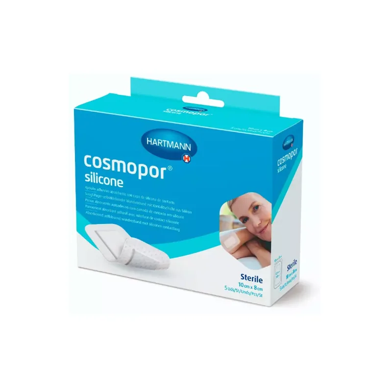 Cosmopor Silicone Apósito Estéril 10x8c