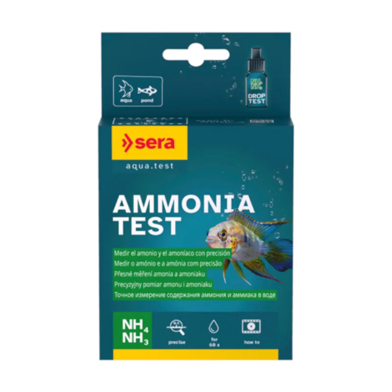 Test de NH4/NH3 para acuarios