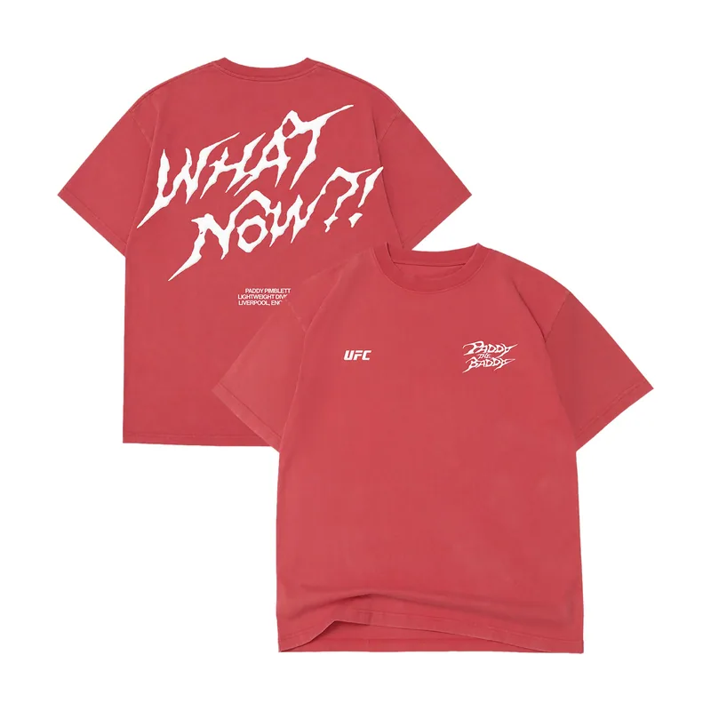 Camiseta de victoria de Paddy Pimblett "¿Y ahora qué?"
