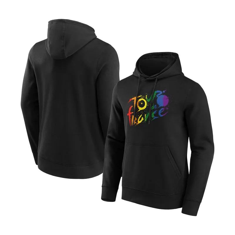 Tour de France Pride Splatter gráfico sudadera con capucha