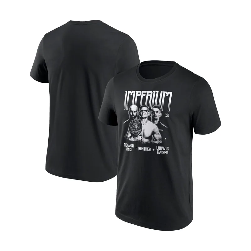 Camiseta Imperium Grunge Pose del WWE para hombre - Negro