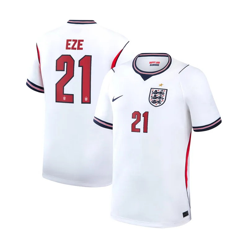 Camiseta Stadium de la 1ª equipación del Inglaterra 2026 dorsal Eze 21