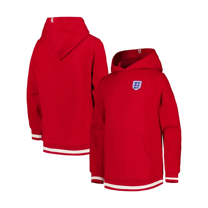 Sudadera retro England infantil - Rojo oscuro