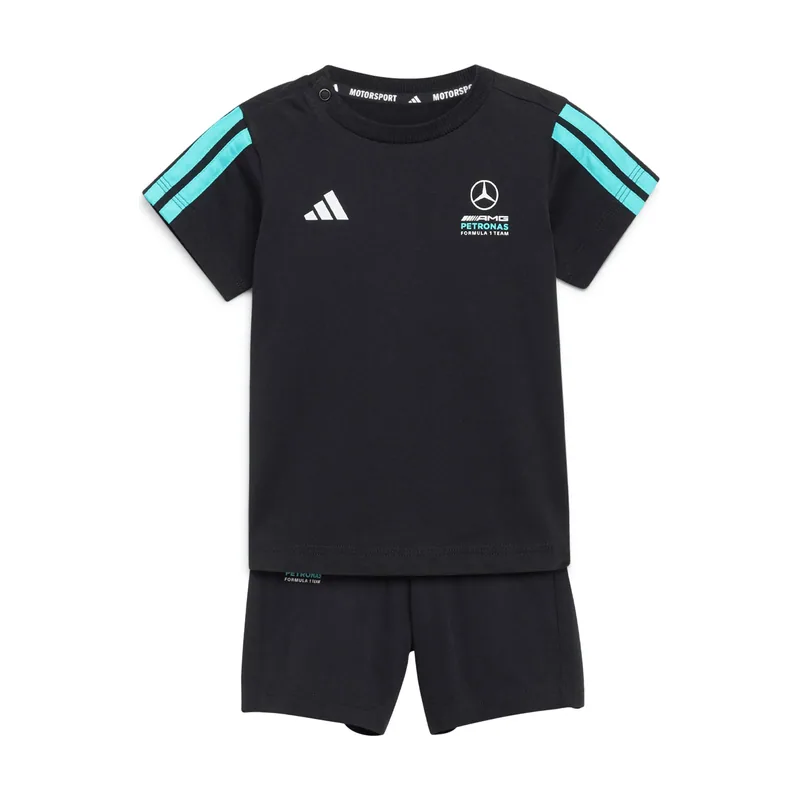 Chaqueta corta Mercedes AMG Petronas F1 Team para mujer - Negra