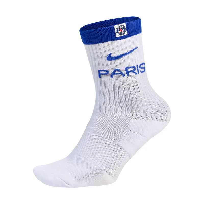 Calcetines Poly Crew del Paris Saint-Germain - Blancos