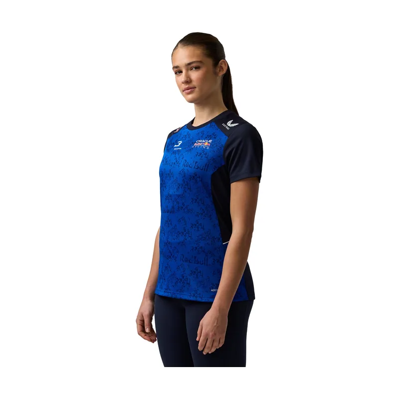 Camiseta de piloto del equipo Max Verstappen de Oracle Red Bull Racing 2026 para mujer