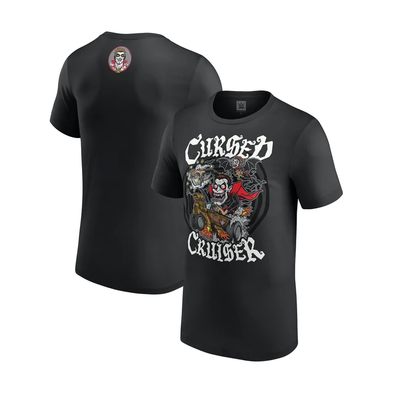 Camiseta Danhausen Cursed Cruiser del WWE para hombre