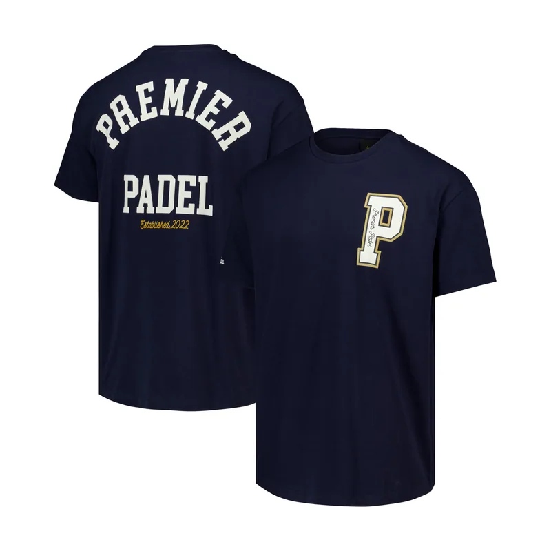 Camiseta Varsity del Premier Padel - Unisexo - Azul marino