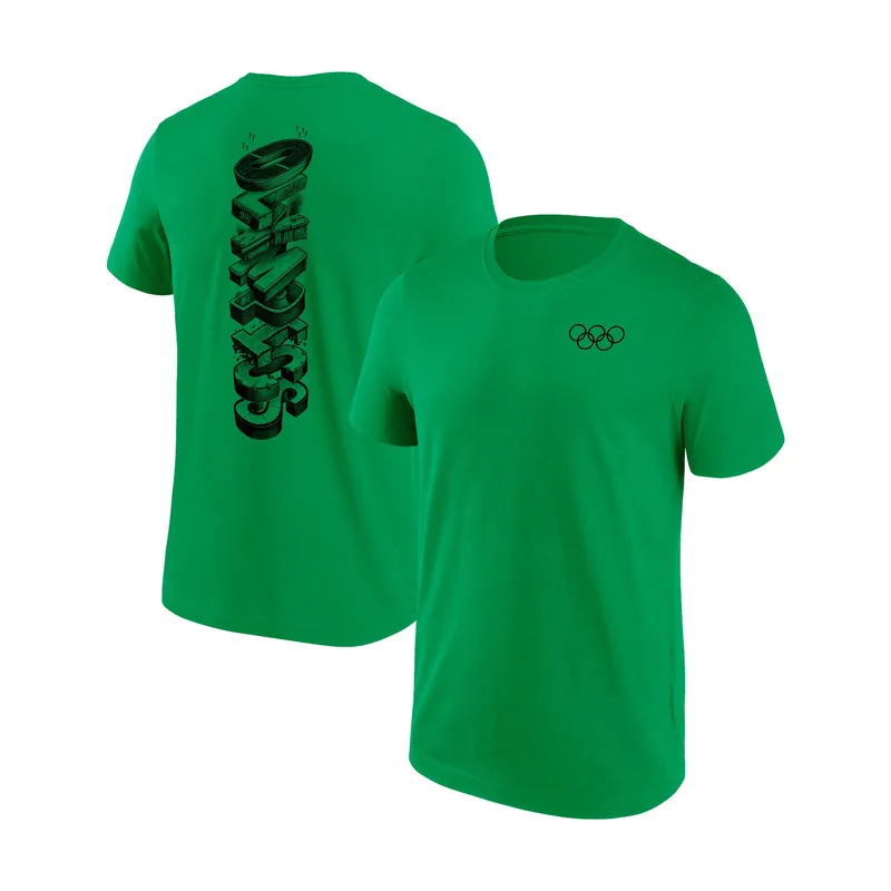 Camiseta Urban Art Illustration del The Olympic Collection - Verde