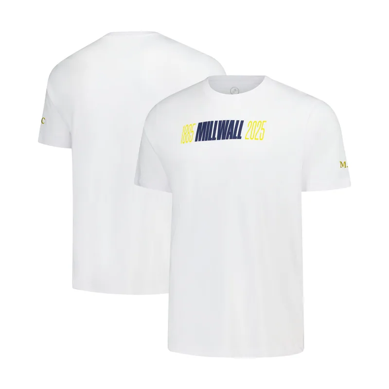 Camiseta gráfica 140 aniversario del Millwall - Blanco