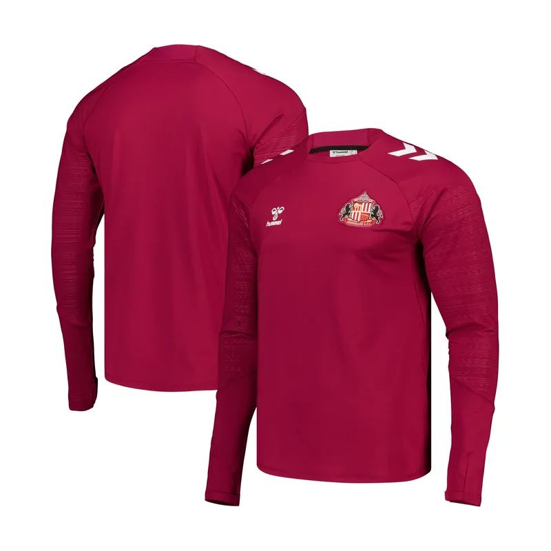 Sudadera de entrenamiento del Sunderland infantil - Rojo oscuro