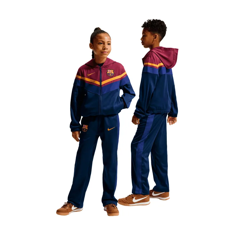 Chándal del Barcelona infantil - Granate