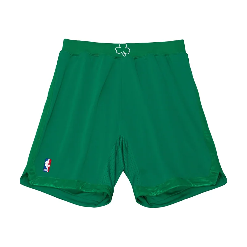 Pantalones cortos de Navidad 2012 de los Boston Celtics para hombre - Verde Kelly