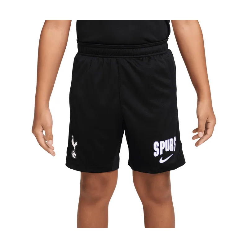 Pantalones cortos de entrenamiento Strike del Tottenham Hotspur infantil - Negro