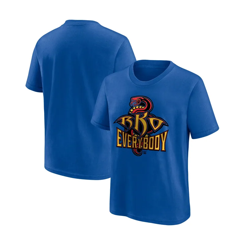 Camiseta Randy Orton RKO Everybody del WWE juvenil - Azul Real