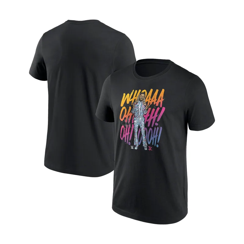 Camiseta Seth "Freakin" Rollins Entrance Chant del WWE para hombre - Negro