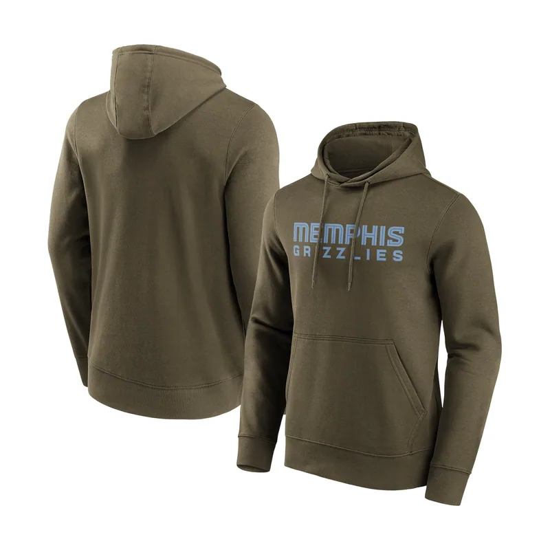 Sudadera con capucha Memphis Grizzlies Branded Fashion Color Wordmark para hombre
