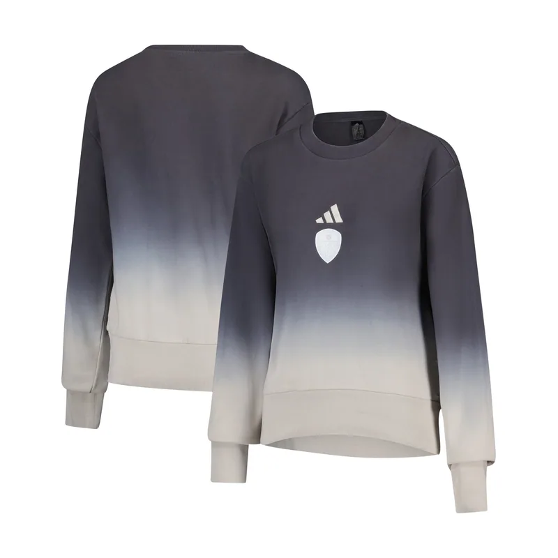 Sudadera All Szn del Leeds United para mujer - Plateada