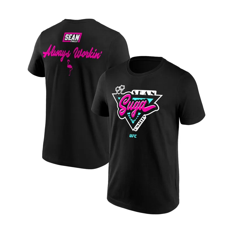 Camiseta UFC Sean O'Malley Sean Suga O'Malley para hombre - Negra