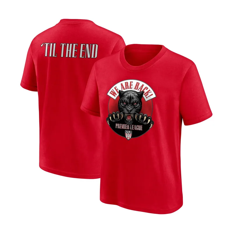 Camiseta "Ganadores del play-off del Sunderland" infantil - Roja