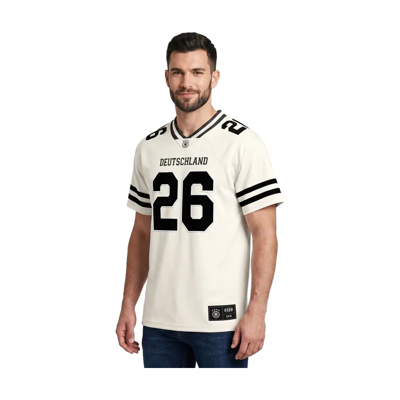 Camiseta de fútbol americano de la DFB - Marshmallow para hombre
