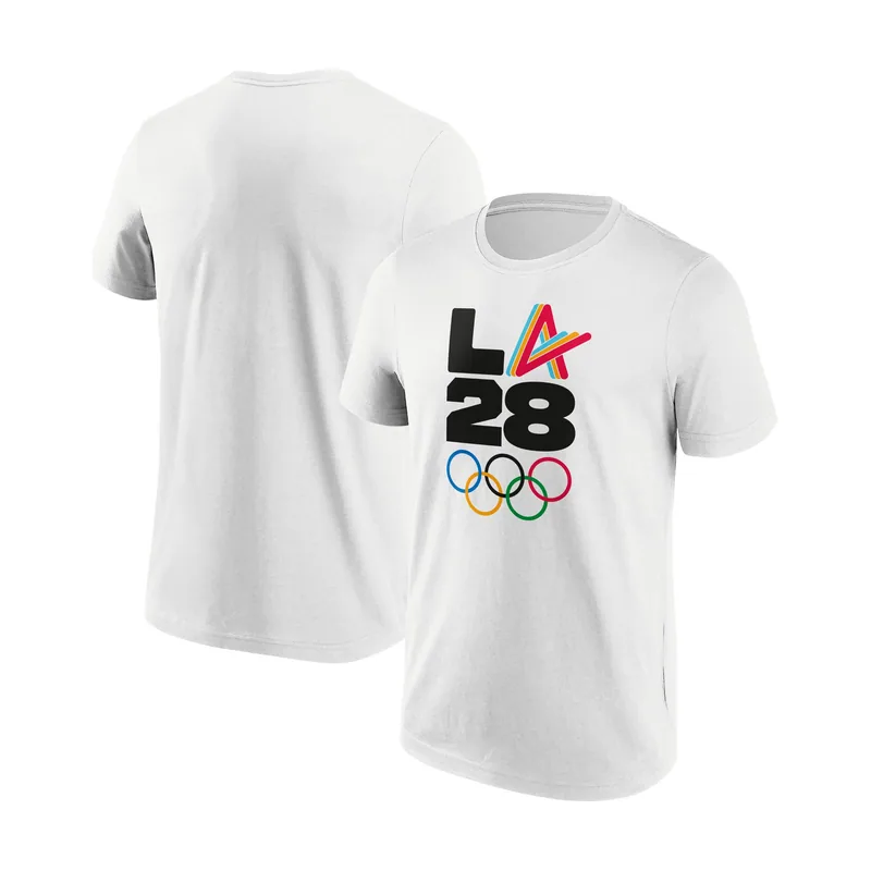 Camiseta gráfica Creator A's Olympics LA 2028 - Blanco