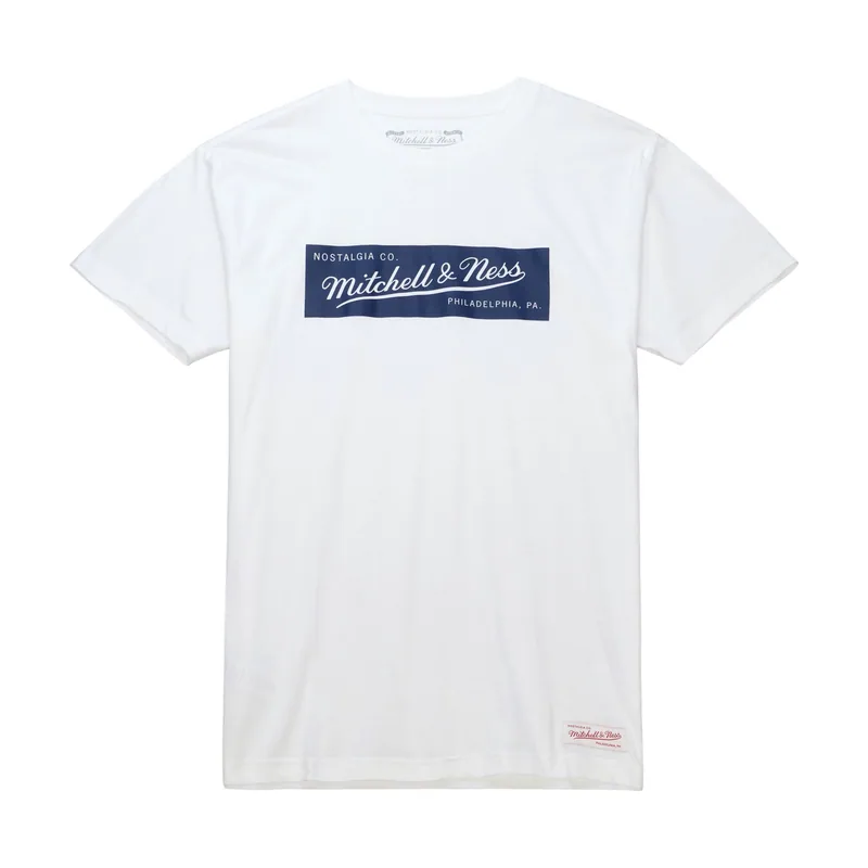 Camiseta con etiqueta del logo para hombre